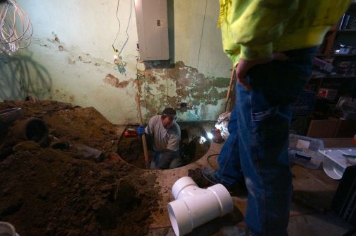 The problem was different then I imagined. We used a specialized camera to view the condition and everything from the front of the house to the street looked great. This surprised me considering the weight of the concrete front porch.